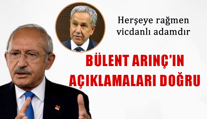 Kemal Kılıçdaroğlu'ndan Arınç Açıklaması