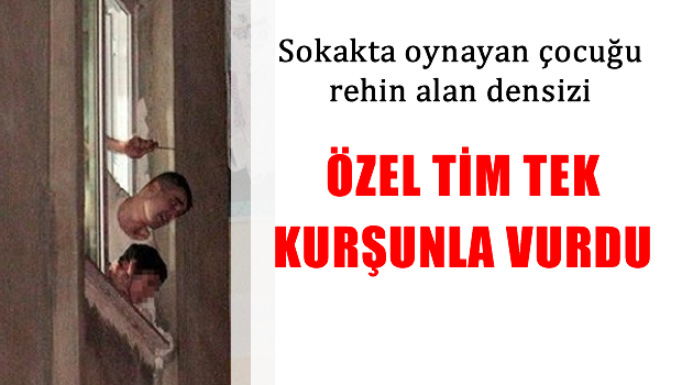 İstanbul'da rehine krizi, 1 ölü
