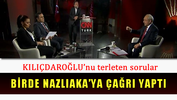 Kılıçdaroğlu'nu terleten sorular