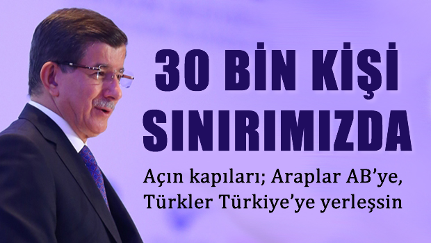 30 Bin Kişi Sınırımıza Yürüyor