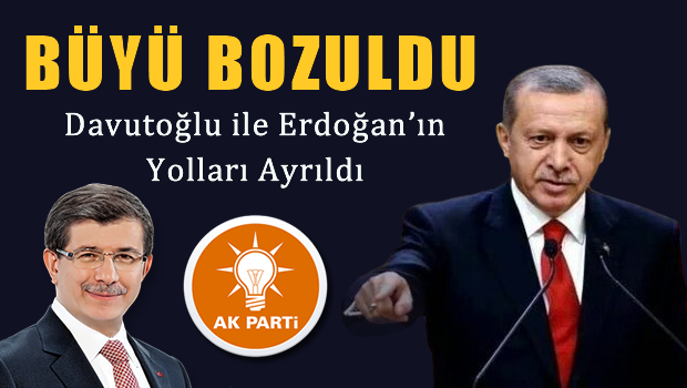 Davutoğlu ile Erdoğan'ın yolları ayrıldı
