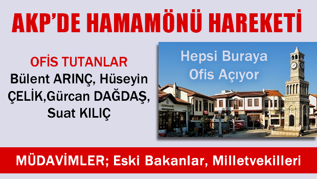 AKP'li muhaliflerin karargahı Ankara Hamamönü