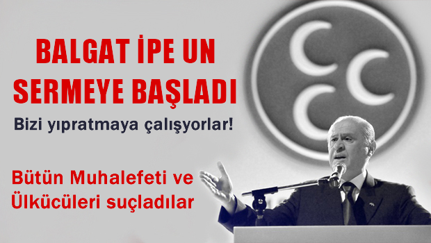 MHP Genel Merkezi İpe Un Sermeye Başladı