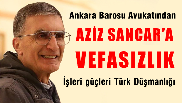 Nobel ödüllü Aziz Sancar'a yapılan jest mahkemelik