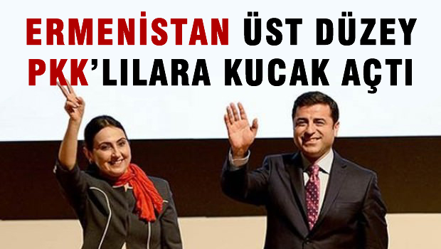 Ermenistan üst düzey PKK'lılara kucak açtı