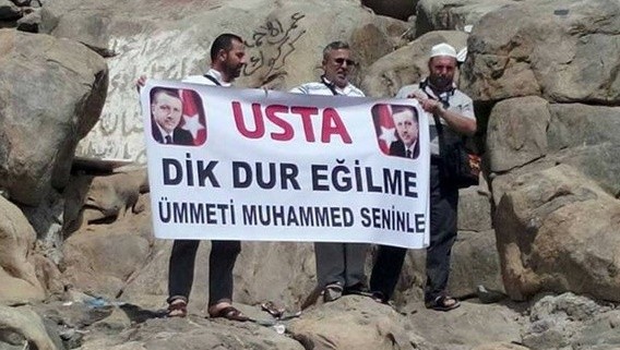 Kabe'den sonra Hira Mağarası mitingi