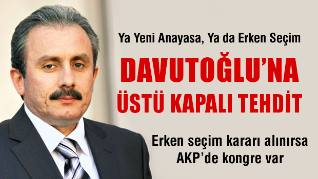 Yeni Anayasa Yapılmazsa Yeni Seçim Olur