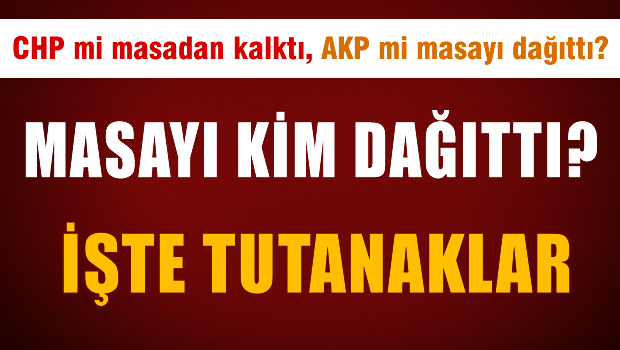 İşte TBMM Anayasa Uzlaşma Komisyonu'ndaki final tutanağı