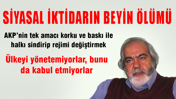 'Tek amaçları korkuyla, şiddetle insanları sindirerek rejimi değiştirmek'