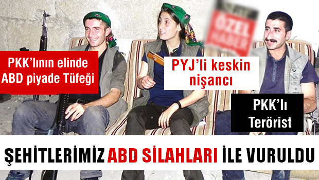 Şehitlerimiz ABD silahlarıyla vuruldu!