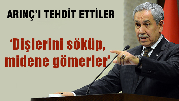 Akit yazarından Arınç'a: Dişlerini söküp midesine gömerler!