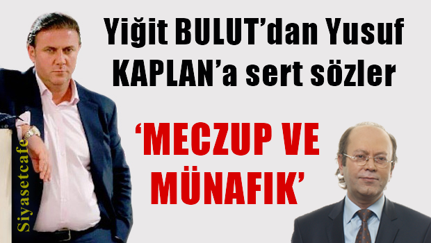 Yiğit Bulut'tan Yusuf Kaplan'a 'Meczup' ve 'Münafık' cevabı