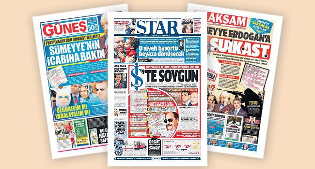 'Sümeyye'ye suikast' yalanına..!