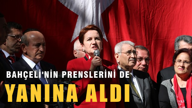 AKŞENER, Bahçeli'nin prenslerini de yanına aldı