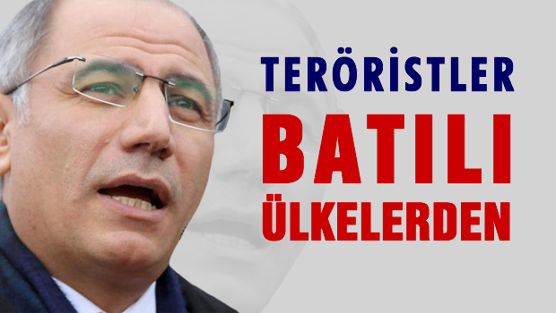 Teröristler batı ülkelerinden