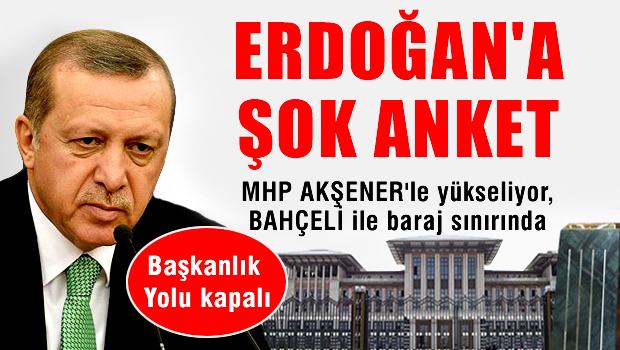 Erdoğan'a başkanlık şoku!