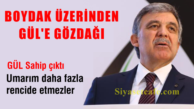 Gül'den flaş Cemaate operasyon çıkışı