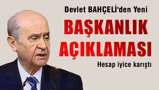 Bahçeli'den 'başkanlık' açıklaması