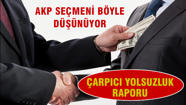 Çarpıcı yolsuzluk raporu