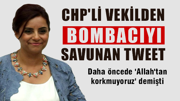 CHP'li Doğan'dan tepki çeken canlı bomba tweet'i