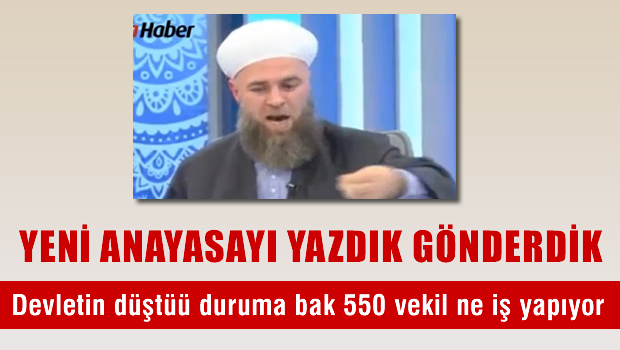 Fatih Medresesi: Yeni anayasayı hazırladık, komisyona gönderdik