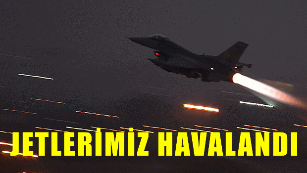 Türk savaş uçakları havalandı