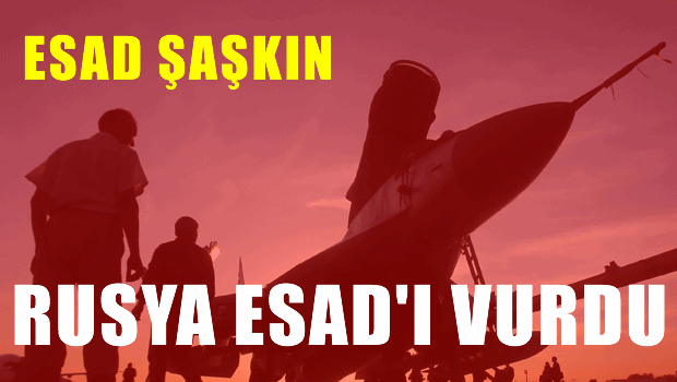 Rus uçakları Esed'in askerlerini vurdu: 17 ölü