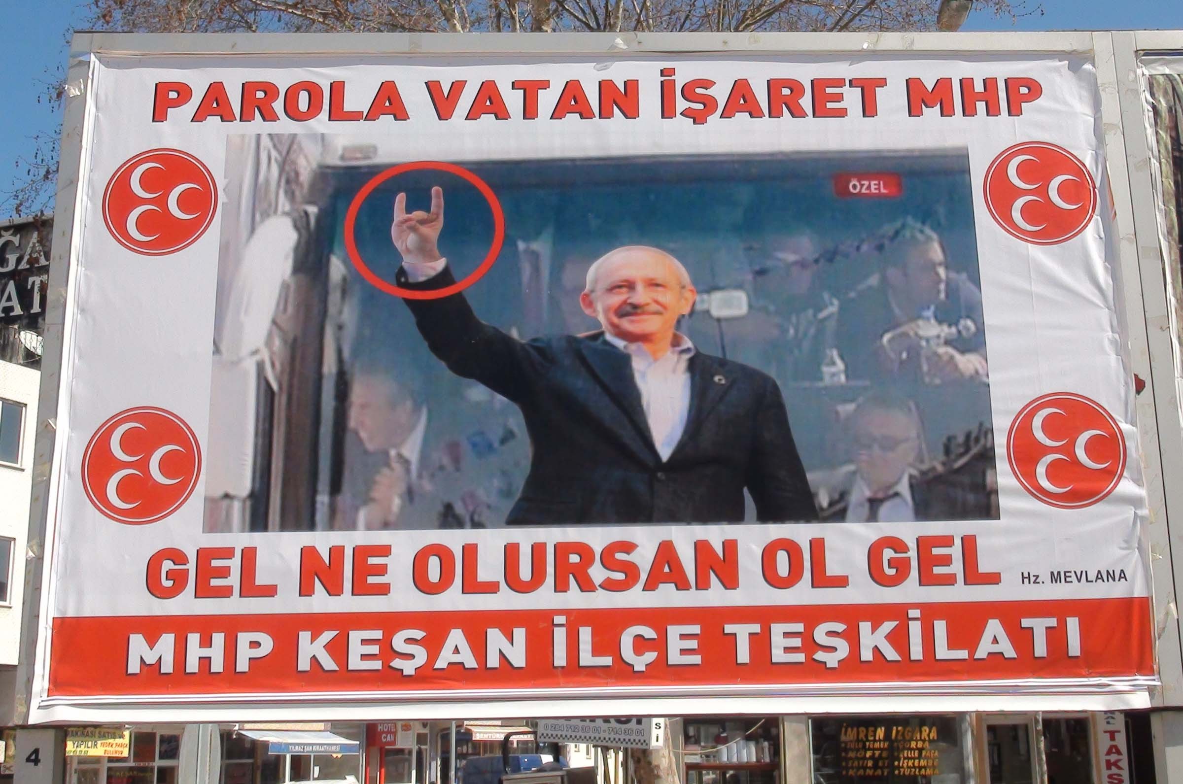 MHP'den şaşırtan Kılıçdaroğlu afişi