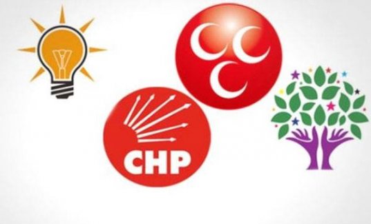 AKP-CHP-MHP-HDP aynı masada