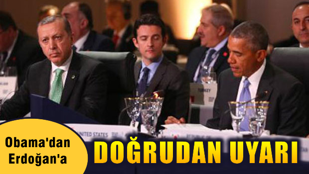Obama'dan Erdoğan'a 'Doğrudan' Uyarı