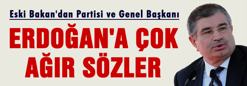 Şahin'den AKP'ye sert sözler