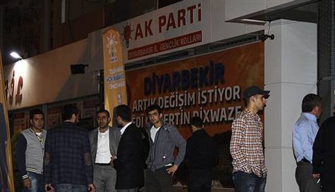 AK Parti binasına saldırı