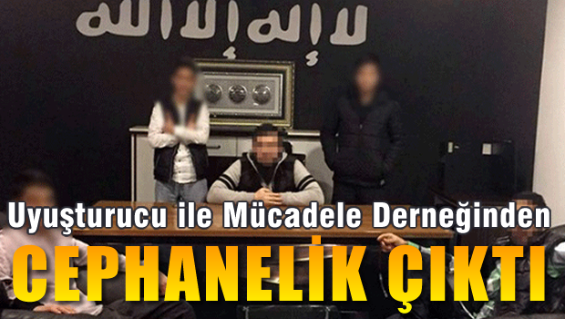 Uyuşturucuyla mücadele derneğinden çıkanlar şok etti!