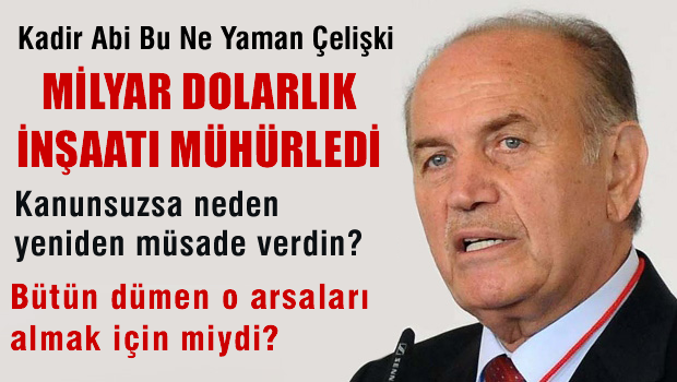Milyarlık inşaatı mühürlenen Holding, Büyükşehir'e 18 arsa verip sorunu çözdü
