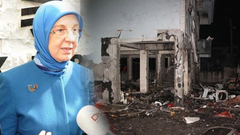 Bakanın açılış yapacağı okulda patlama