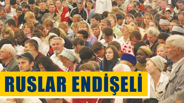 Rus halkını endişeli