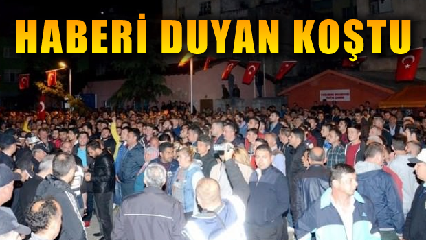 Haberi duyan koştu, PKK'ya öfke yağdı