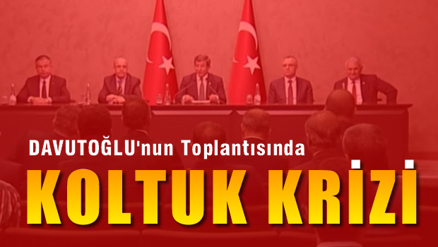Davutoğlu'nun toplantısında Binali Yıldırım krizi!