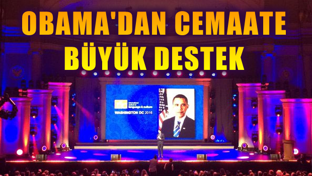 Obama'dan FETO Cemaatine büyük destek