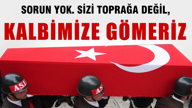 Şehitlikte Yer Kalmadı