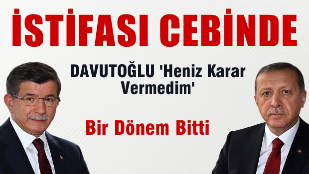 Başbakan'dan 'istifa' bombası