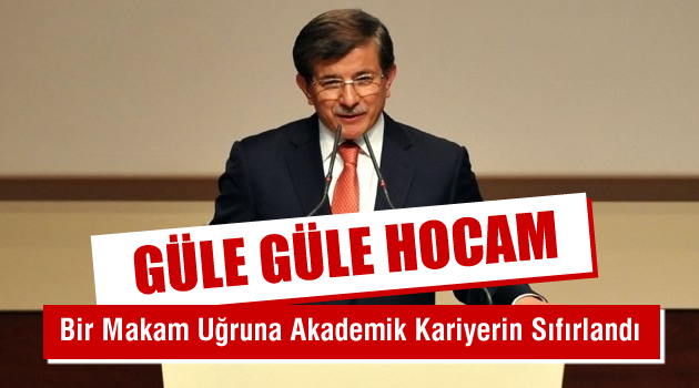 Davutoğlu kongrede aday olmayacak