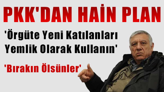 PKK'nın Etekli Teröristleri 'Yemlik' çıktı
