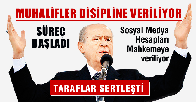 MHP'de Muhalifleri İhraç etmek için düğmeye basıldı