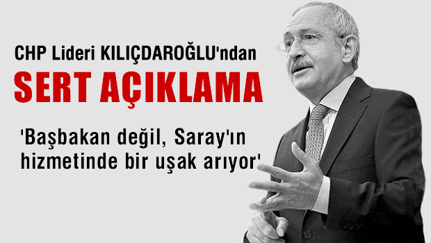 Başbakan değil, Saray'ın hizmetinde bir uşak arıyorlar