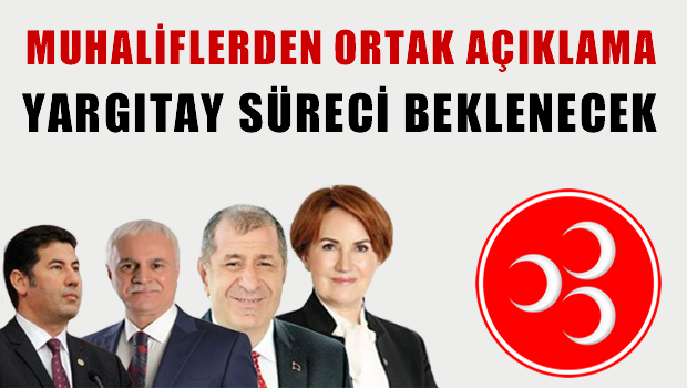 MHP'li muhaliflerden olağanüstü kongre açıklaması