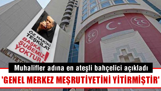 Muhalifler adına bildiriyi O isim okudu