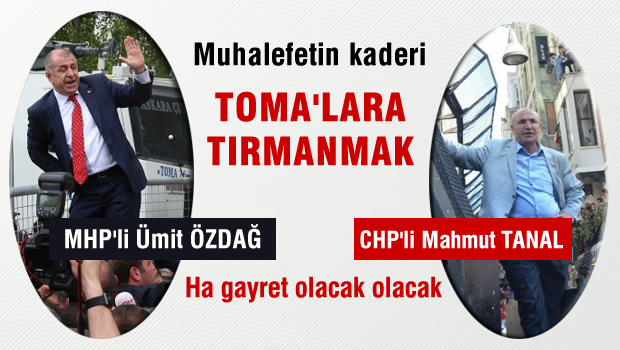 Mahmut Tanal Ümit Özdağ'ın barikata çıkmasını beğendi