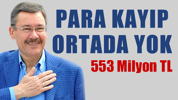 Ankara'da 553 milyon liralık kayıp!