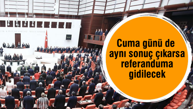 Meclis dokunulmazlıkları kaldırmazsa referandumla kaldırılıacak